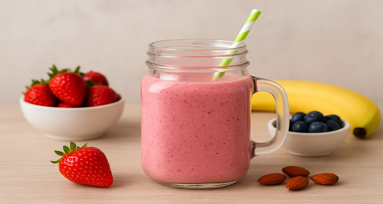 Diyete Uygun Smoothie Tarifleri: Sağlıklı ve Doyurucu - Banner Görseli - Diyet Ve Kilo Yönetimi Kategorisi - Dengeli Sağlık