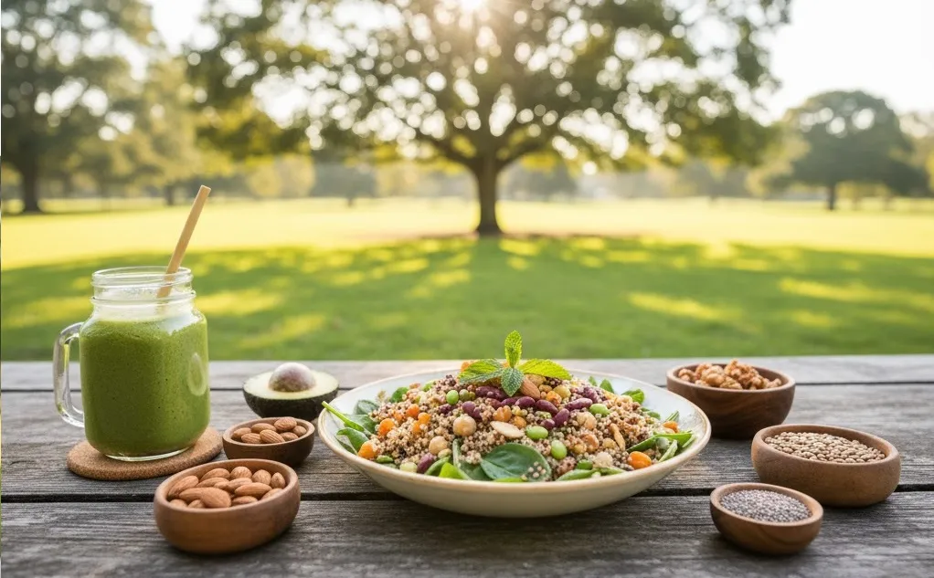 Bitkisel Protein Kaynakları ile Sağlıklı Beslenme Tüyoları - Banner Görseli - Sağlıklı Beslenme Kategorisi - Dengeli Sağlık