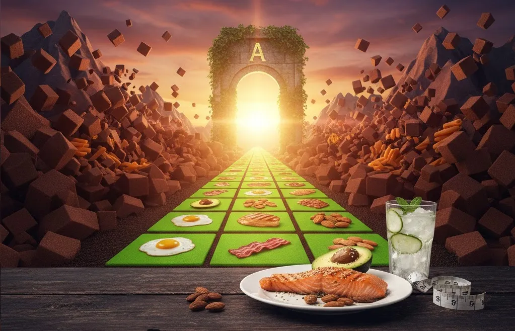 Atkins Diyeti ile Karbonhidratı Kısıtlayarak Zayıflama - Banner Görseli - Diyet Ve Kilo Yönetimi Kategorisi - Dengeli Sağlık