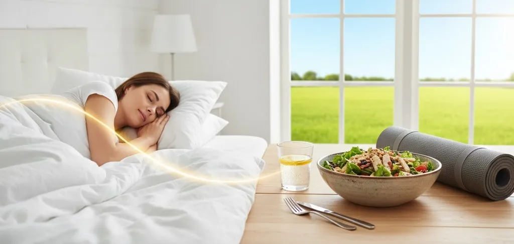 Uyku ve Kilo Kaybı İlişkisi: Yeterli Uykunun Önemi - Banner Görseli - Kilo Verme İpuçları Kategorisi - Dengeli Sağlık