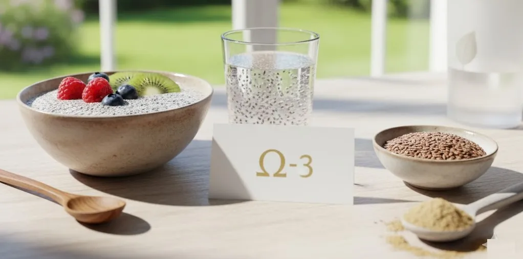 Chia Tohumu ve Keten Tohumu Faydaları: Omega-3 Kaynağı Süper Tohumlar - Banner Görseli - Sağlıklı Beslenme Kategorisi - Dengeli Sağlık