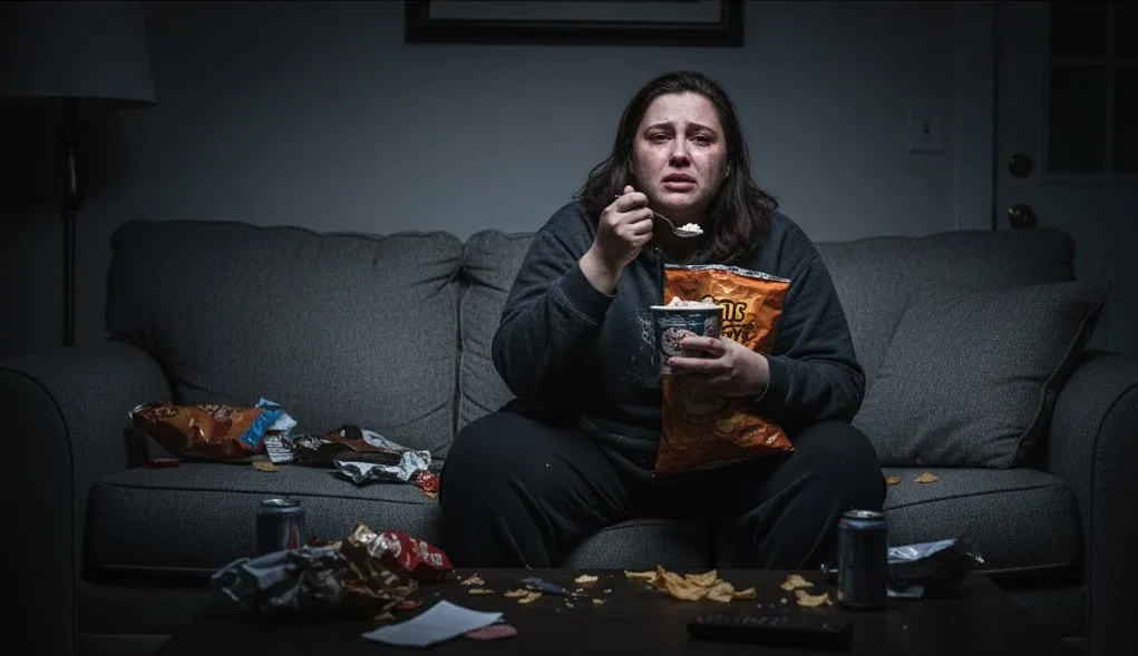 Duygusal Yeme ve Stres: Psikolojik Bağlantıyı Anlamak - Banner Görseli - Zihinsel Sağlık Kategorisi - Dengeli Sağlık