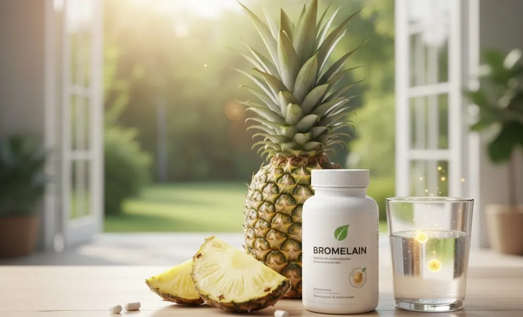 Bromelain Takviyesi ile Yağ Yakımı ve Ödem Azaltma Rehberi - Banner Görseli - Kilo Verme İpuçları Kategorisi - Dengeli Sağlık