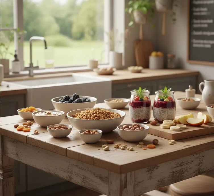 Sağlıklı Atıştırmalıklar: Ev Yapımı Tariflerle