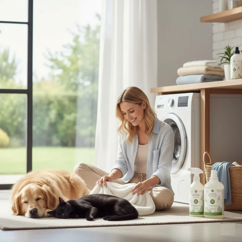 Evcil Hayvan Kokusu Giderme: Pet-Friendly Formüller