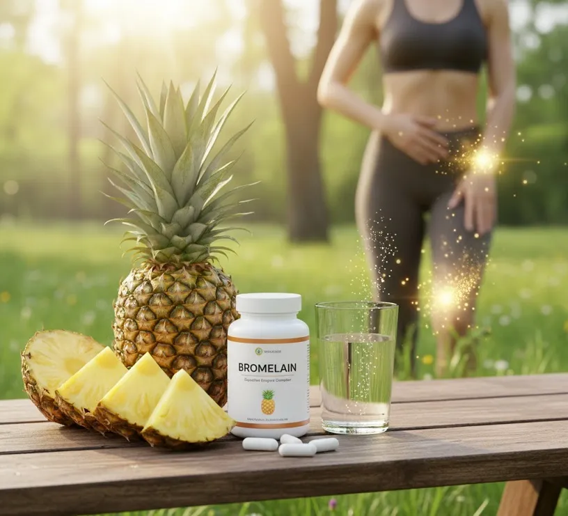 Bromelain Takviyesi ile Yağ Yakımı ve Ödem Azaltma Rehberi - Özet Görseli - Kilo Verme İpuçları Kategorisi - Dengeli Sağlık