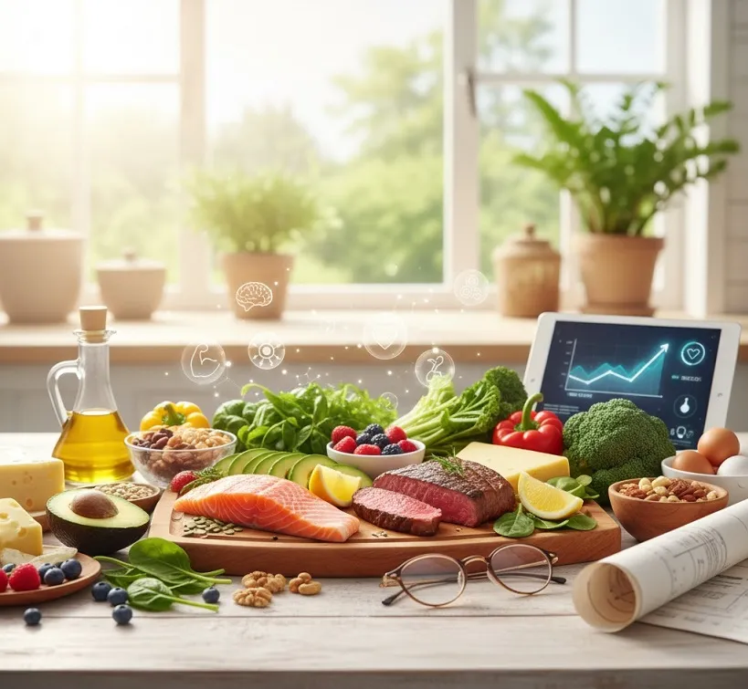 Ketojenik Diyetin 10 Bilimsel Faydası: Kilo Kaybından Fazlası - Özet Görseli - Kilo Verme İpuçları Kategorisi - Dengeli Sağlık