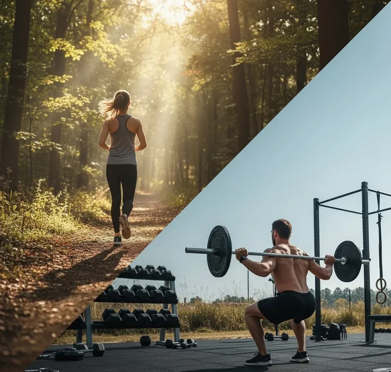 Kardiyo mu, Ağırlık mı? Hangi Antrenman Daha Etkili? - Özet Görseli - Egzersiz Programları Kategorisi - Dengeli Sağlık